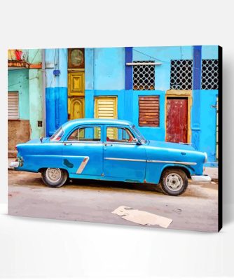 Cuba Blue Car Paint By Number