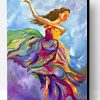 Dancing Woman Art Paint By Number