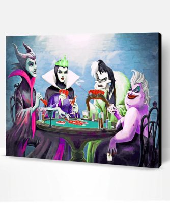 Disney Villains Paint By Number