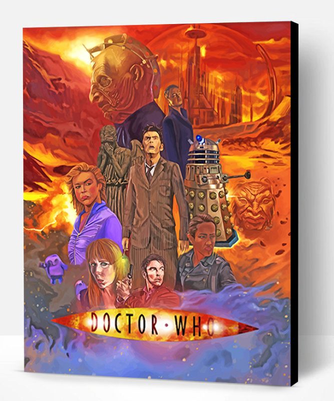 Doctor Who Sc Fiction Paint By Number