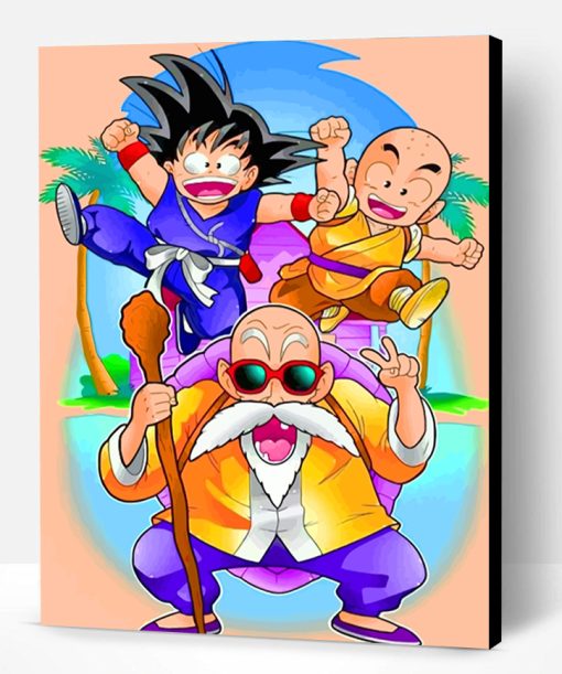 Dragon Ball Z Paint By Number