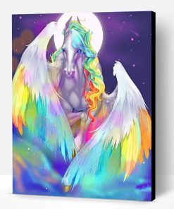 Fantasy Colorful Horse Paint By Number