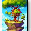 Fantasy Tree House Paint By Number