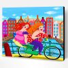 Fat Girls On Bicycle Paint By Number