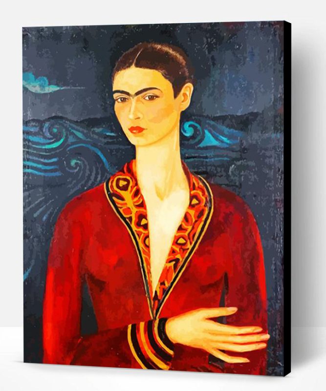 Frida Kahlo Portrait Paint By Number