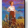 Harvest Woman Paint By Number