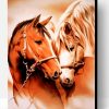Horse Couple Paint By Number