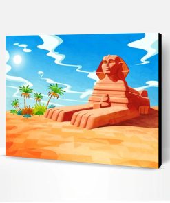 Illustration Egypt Paint By Number