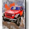 Jeep Wrangler Art Paint By Number