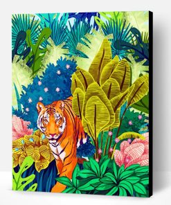 Jungle Tiger Paint By Number
