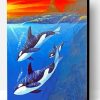 Killer Whale Underwater Paint By Number