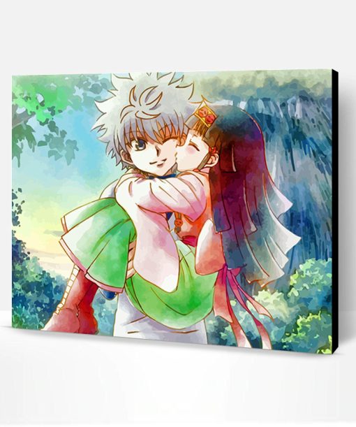 Killua Zoldyck And Alluka Zoldyck Paint By Number