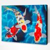 Koi Fish Underwater Paint By Number