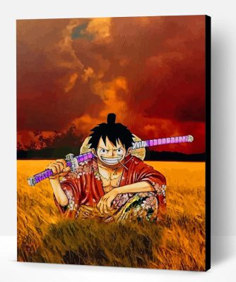 Luffy One Piece Paint By Number