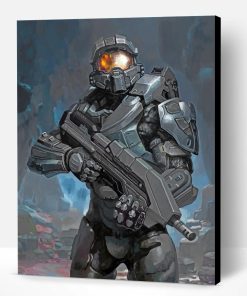 Master Chief Halo Paint By Number