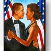 Obama And His Wife Paint By Number