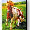 Mustang Horses Paint By Number