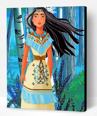 Pocahontas Princess Paint By Number