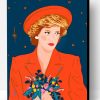 Princess Diana Illustration Paint By Number