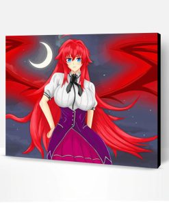 Rias Gremory Paint By Number