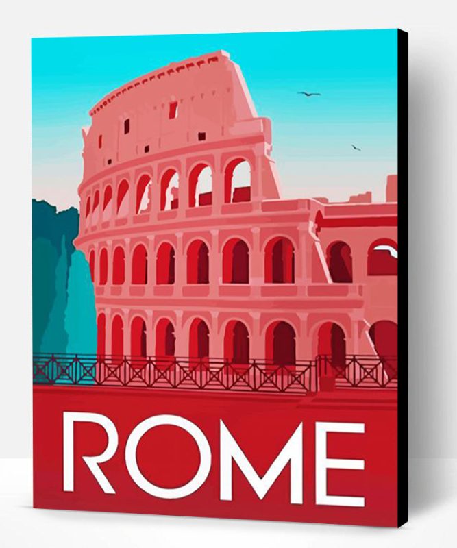 Rome Italy Paint By Number