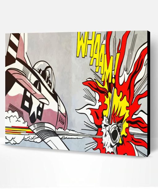 Roy Lichtenstein Whaam Paint By Number