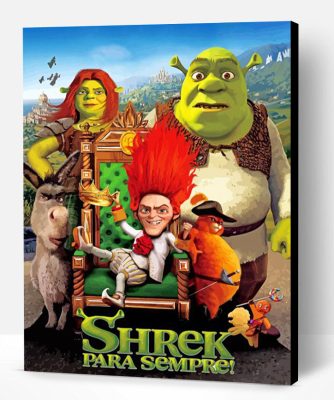 Shrek Movie Paint By Number