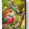 Spring Birds Paint By Number
