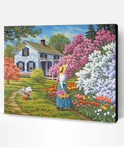 Spring Country Life Paint By Number