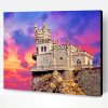 Swallows Nest Castle Paint By Number