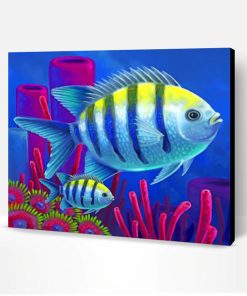 Tropical Fish Paint By Number
