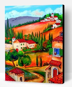 Tuscan Village Paint By Number