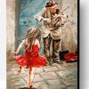 Violinist Man And Girl Paint By Number