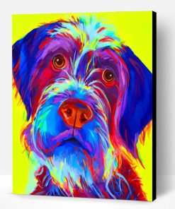 Wirehaired Pointing Griffon Dog Paint By Number
