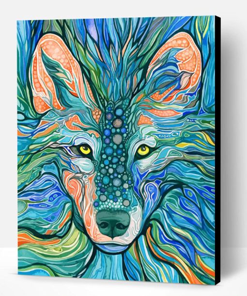 Wolf Art Paint By Number