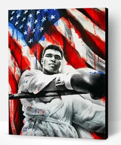 Aesthetic Muhammad Ali Paint By Number