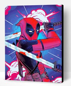 Aesthetic Deadpool Paint By Number