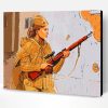 Sniper Soldier Woman Paint By Number