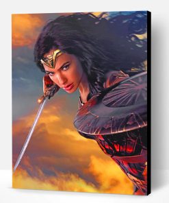 Aesthetic Wonder Woman Paint By Number
