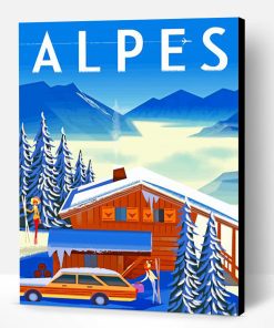 Alpes Europe Paint By Number