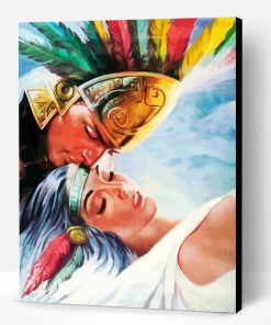 Aztec Couple Paint By Number