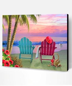 Beach Chairs Paint By Number