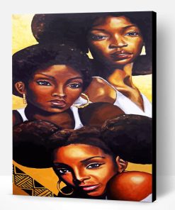 Black Women Paint By Number