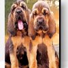 Bloodhound Puppies Paint By Number