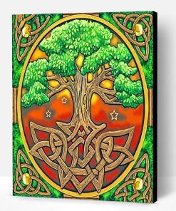 Celtic Tree Of Life Paint By Number