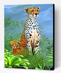 Cheetah Animal Paint By Number