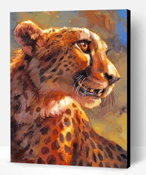 Cheetah Art Paint By Number