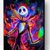 Colorful Jack Nightmare Before Christmas Paint By Number