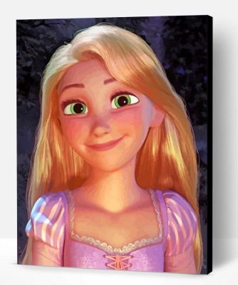 Cute Rapunzel Paint By Number