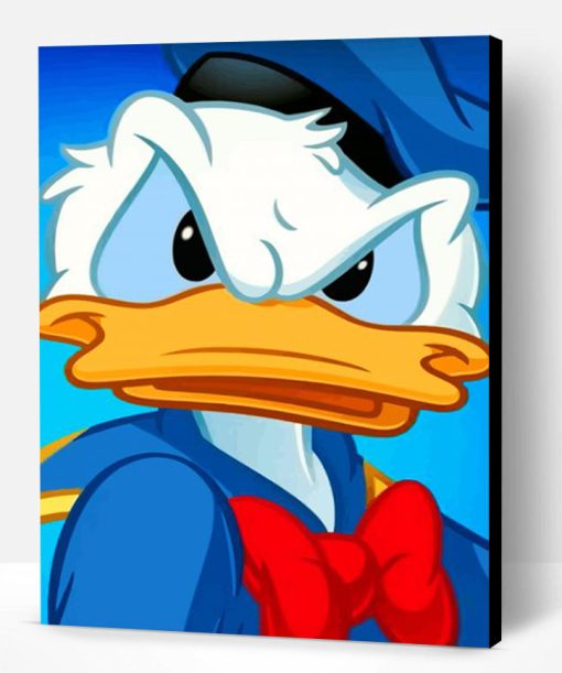 Donald Duck Paint By Number